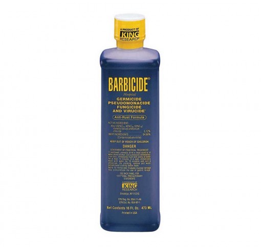 King Research Barbicide Disinfectant - Barber Supplies, Barber Depot