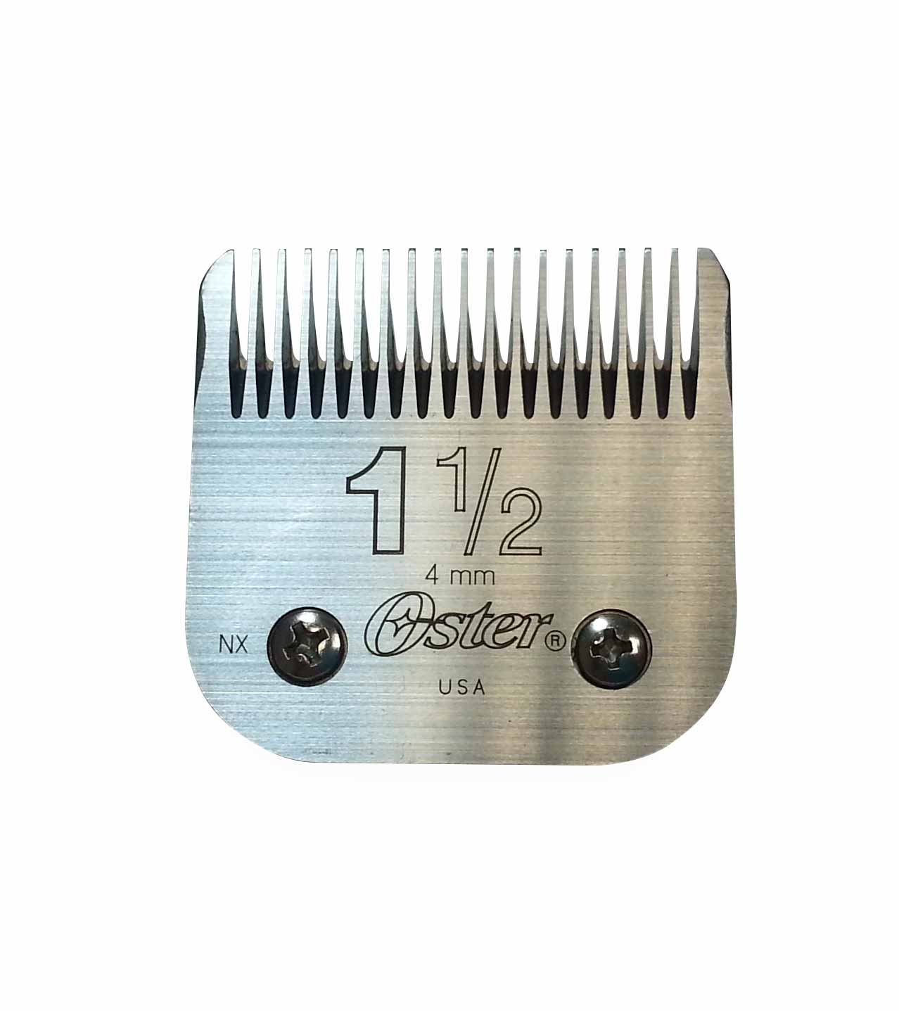 oster agion detachable blade size 1 1 2 76918 116 oster classic 76 blade size chart