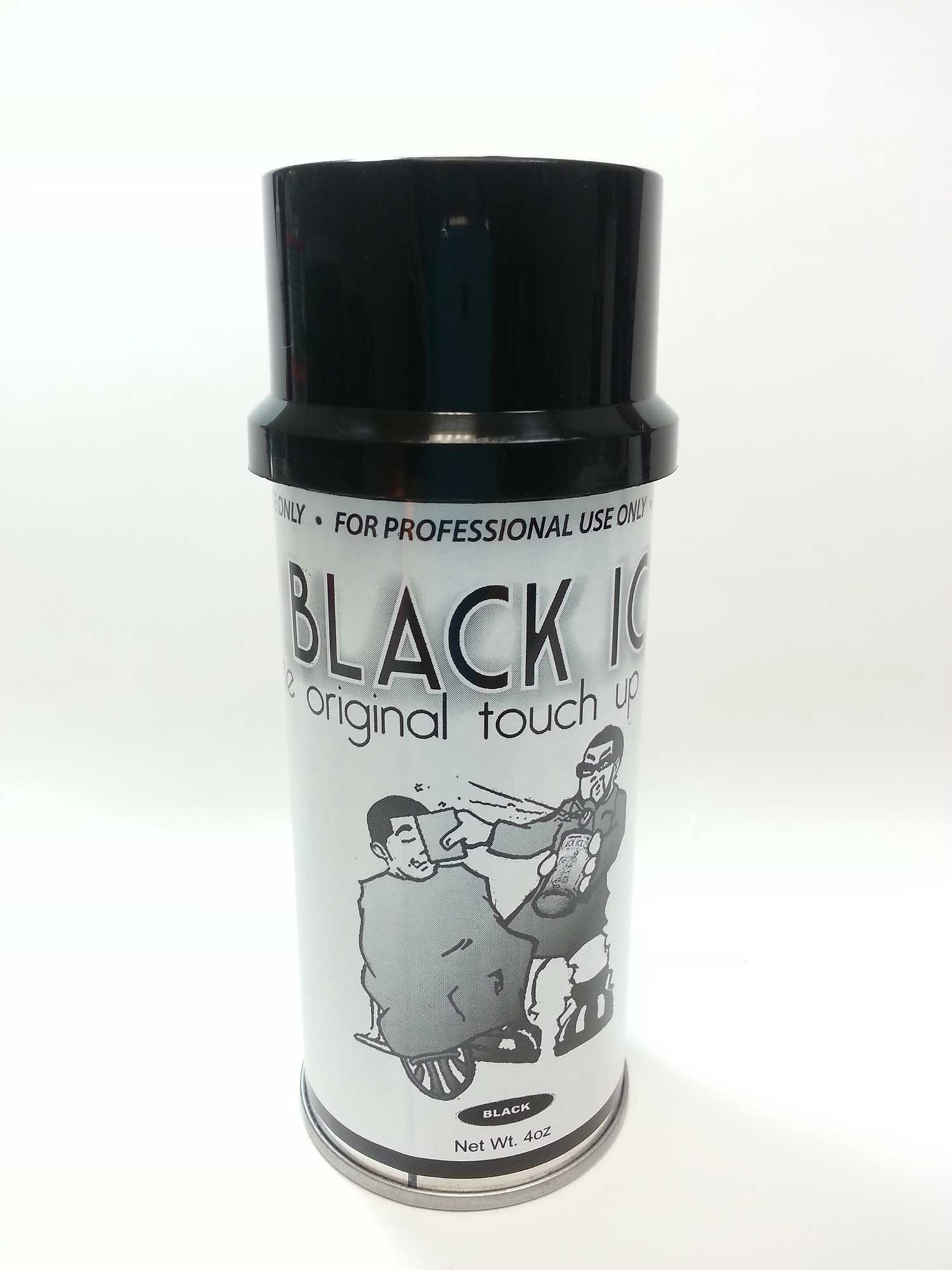 Black Ice The Original Touch Up Spray 4oz Barber Depot