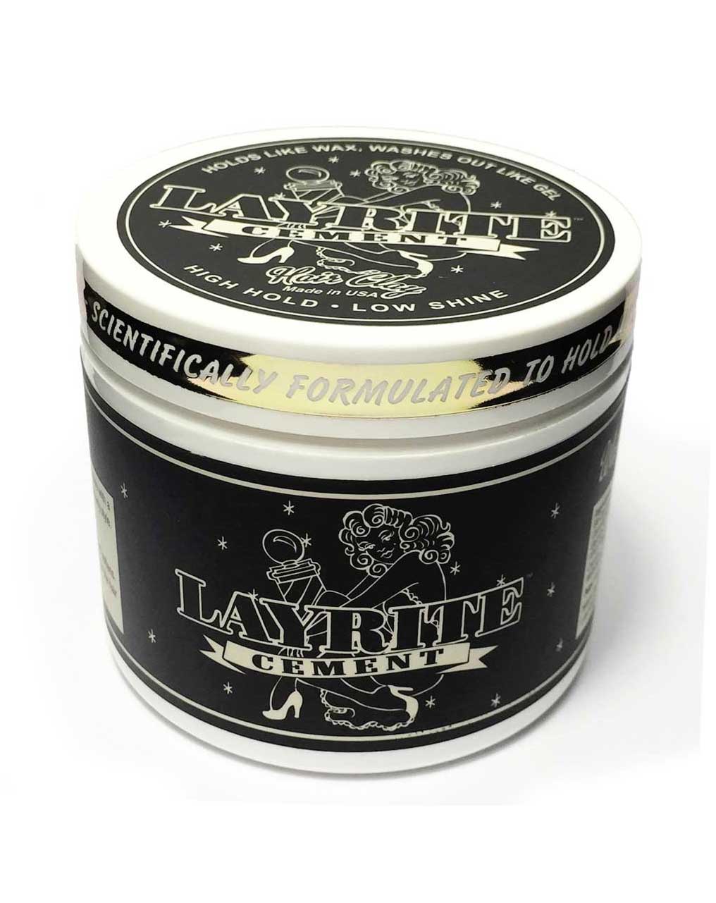 Layrite Cement Hair Clay 4oz - Barber Depot