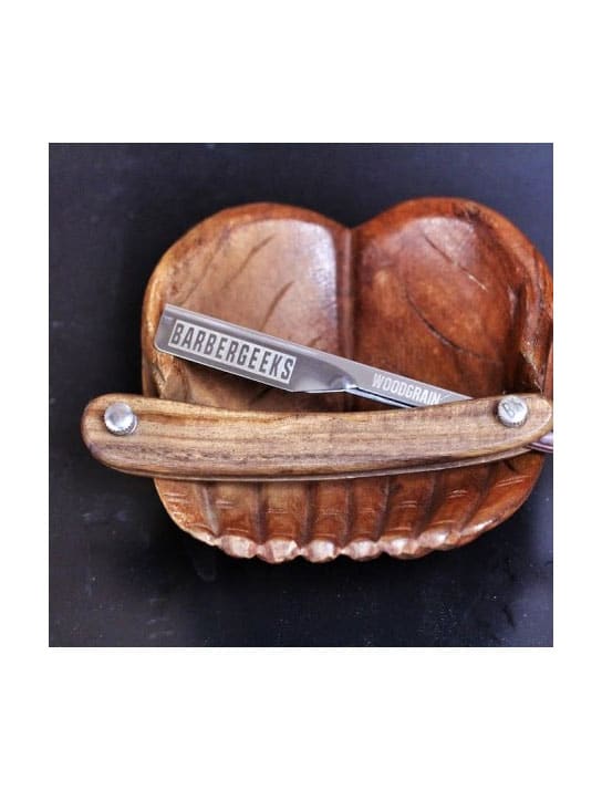 BarberGeeks WoodGrain Razor Barber Depot