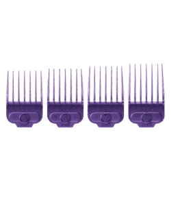 Andis Large Nano Silver Magnetic 4 pc Comb Set #66320