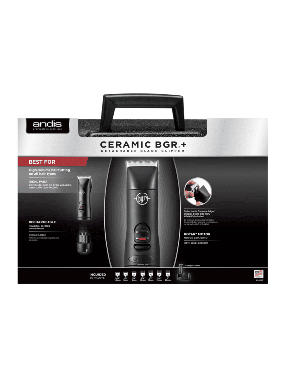 Andis BGR+ Cordless Rechargeable Clipper #64850
