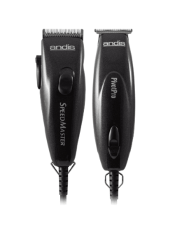 Andis Pivot Motor Clipper/Trimmer Combo #24075 Black