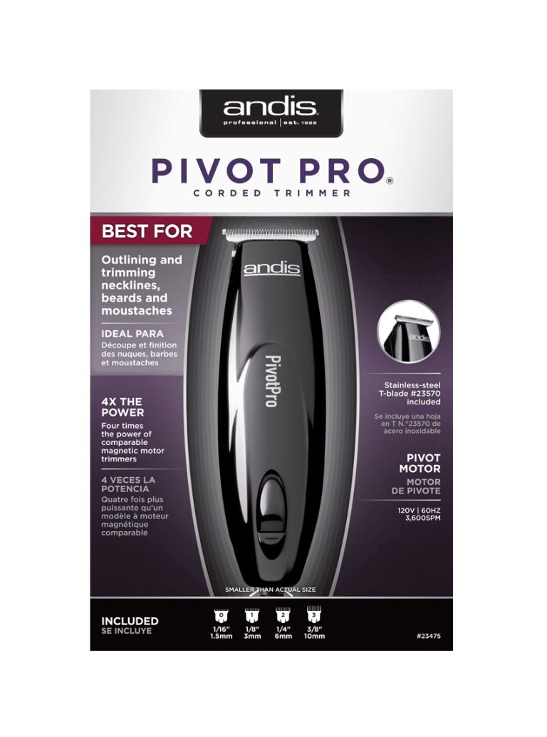 Andis Pivot Pro Trimmer Barber supplies, Barber Depot