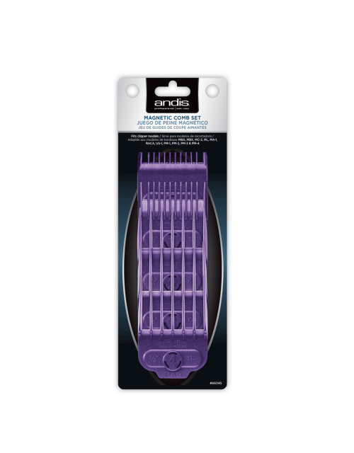 Andis Master Single Magnetic Comb Set - Small #66345