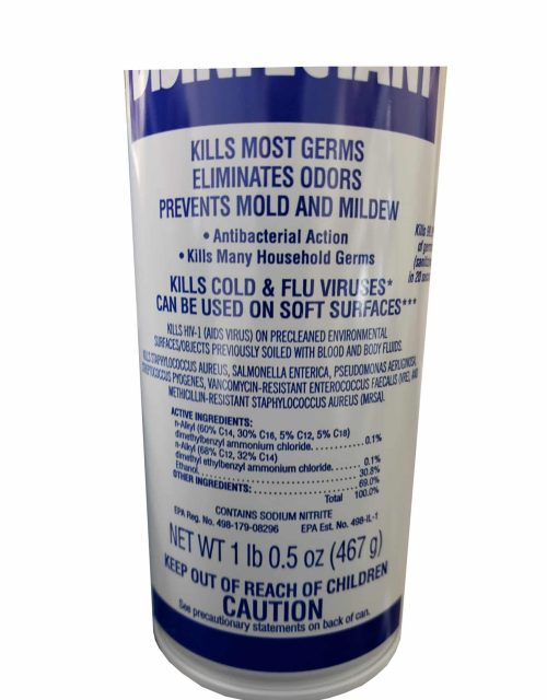mar-v-cide spray disinfectant label
