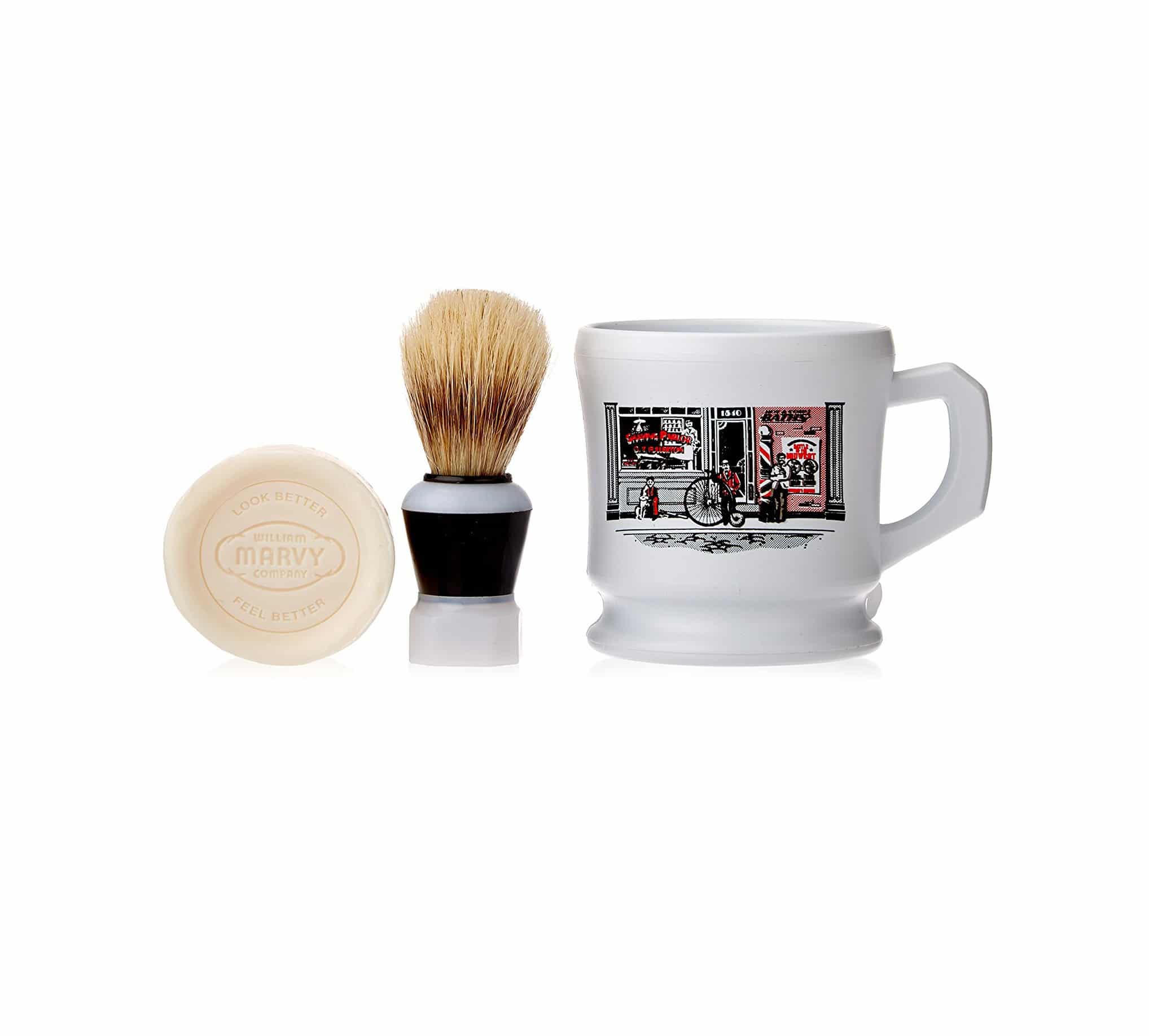 Marvy Unbreakable Sandalwood Shaving Mug