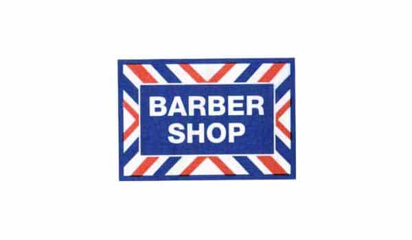 Barber Shop Decal