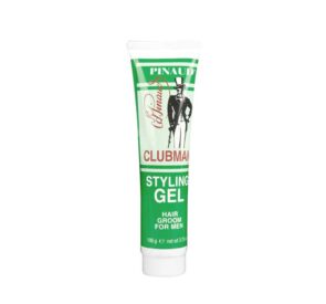 Clubman Pinaud Styling Gel Hair Groom for Men, 3.75 oz
