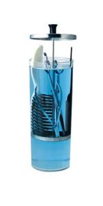 Scalpmaster Acrylic Sanitizing Jar SC-550 (42 oz)