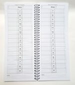 Salon Appointment Book – 2 Column