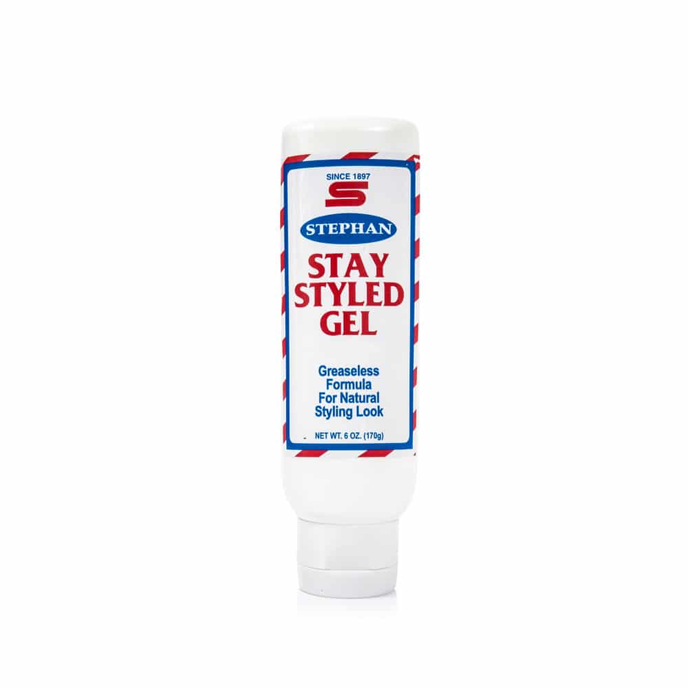 Stephan Stay Styled Gel Men's Hair Styling Gel Natural Firm Hold