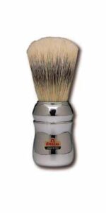 William Marvy Professional Shaving Brush No.4 Omega Silver