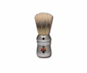 William Marvy Professional Shaving Brush No.4 Omega Silver