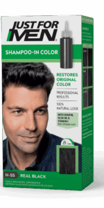 Just for Men Shampoo-in Haircolor (Real Black H-55)