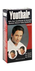 Youthair Hair Color & Conditioner For Men, Cream 8 oz