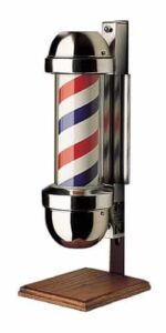 Marvy #410 Barber Pole on Stand