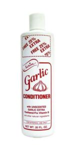 Nutrine Garlic Conditioner with Unscented Bottle 20 oz