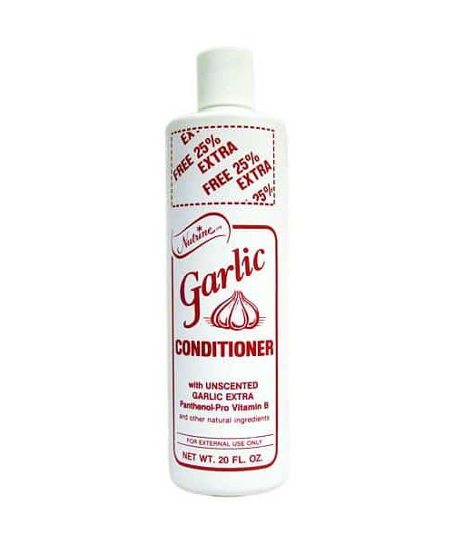 Nutrine Garlic Conditioner with Unscented Bottle 20 oz