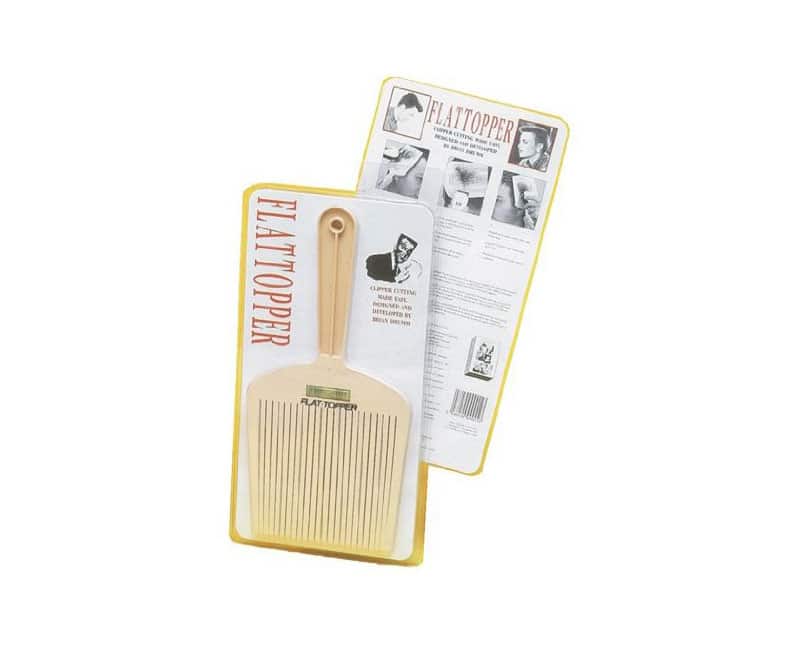 flat top comb with level