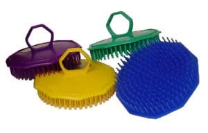 Plastic Massage and Shampoo Brush