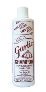 Nutrine Garlic Shampoo Scented Bottle 20 oz