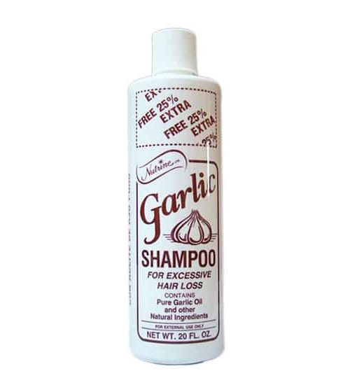 Nutrine Garlic Shampoo Scented Bottle 20 oz
