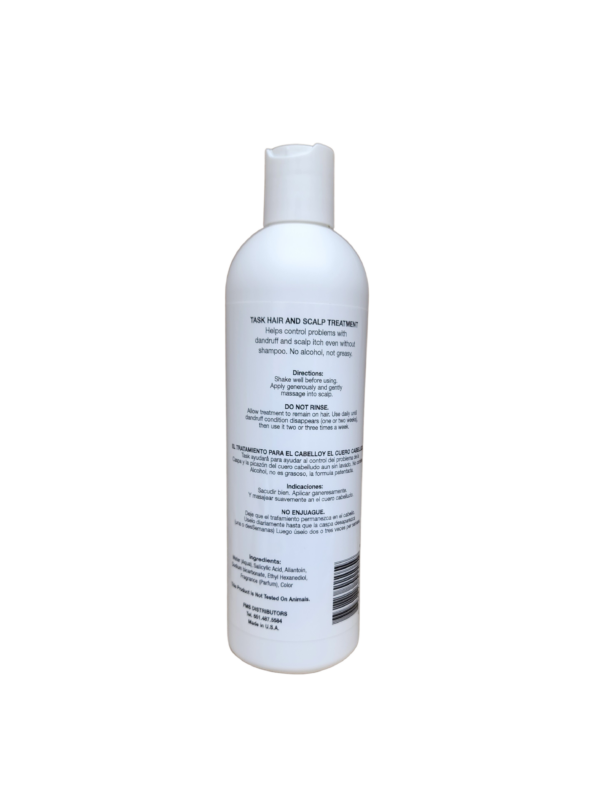 Task Hair and Scalp Treatment - Back Label