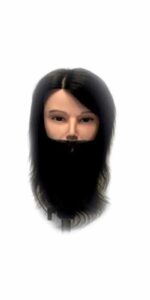 Dylan Budget Bearded Manikin 19" Brown Hair