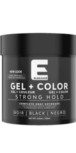 Elegance Black Gel - Cover White Hairs 250ml