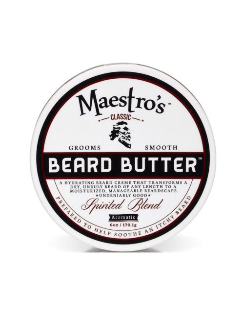 Maestro’s Beard Butter - Spirited Blend - 3oz / 6oz