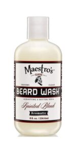 Maestro’s Beard Wash - Spirited Blend - 4oz / 8oz