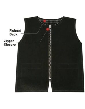BlackIce Barber Vest, Black