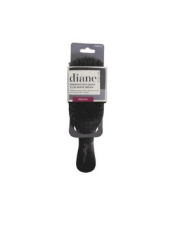Diane Premium 100% Boar Club Wave Brush - Medium #DBB106