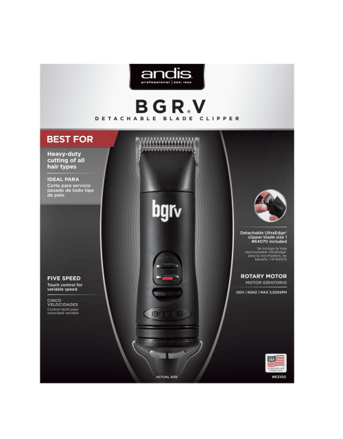 BGRV 5-Speed Detachable Blade Clipper #63100