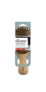 Diane Reinforced Boar Club Wave Brush - Hard #D8158