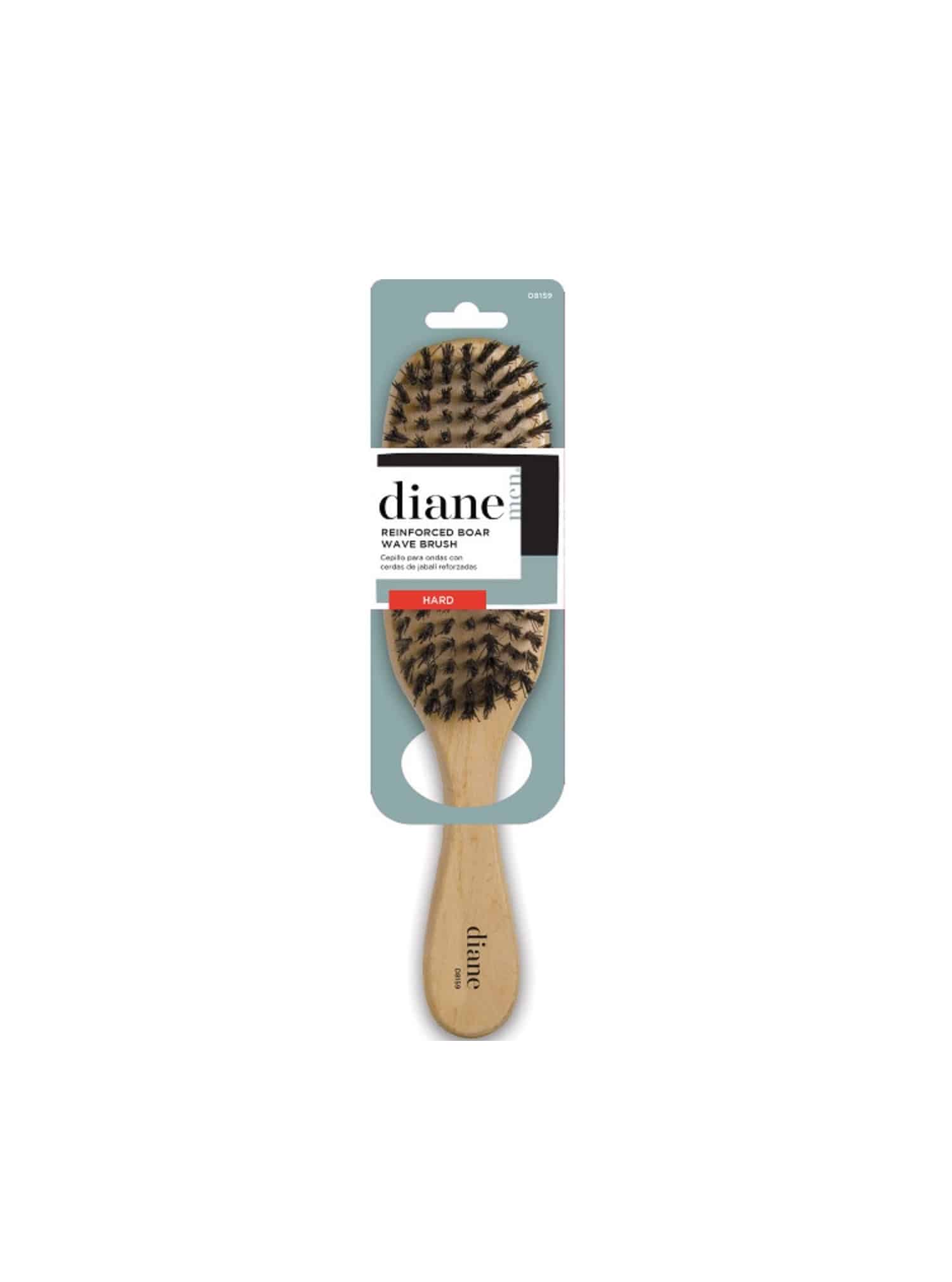 Barber  Diane Reinforced Boar Wave Brush 9” (#8159)