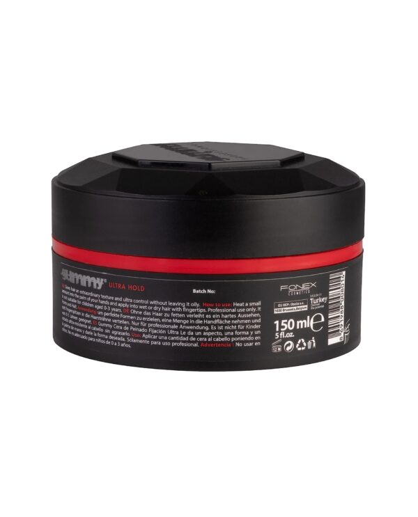 Gummy Styling Wax - Ultra Hold - Back