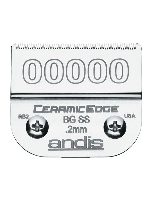 Andis Ceramic Blade Size Chart