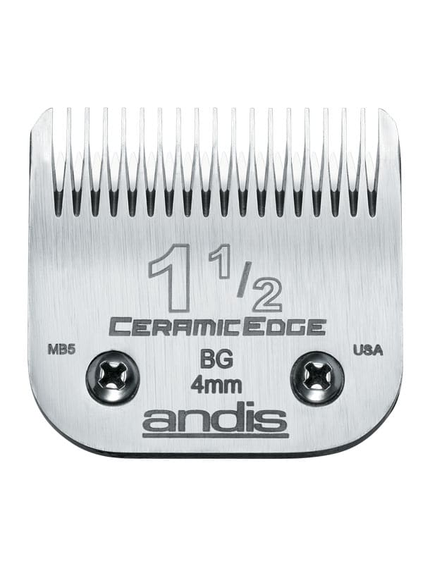 Andis Ceramic Blade Size Chart