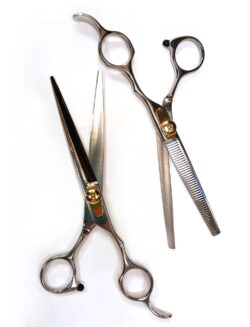 Ninja Swordsman 7.5″ Duo Set (1 Offset & 1 Thinning Shear)