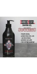 BarberGeeks Shaving Gel 16oz 500ml