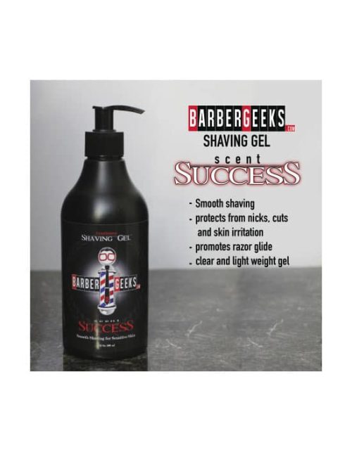 BarberGeeks Shaving Gel 16oz 500ml