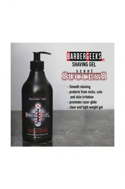 BarberGeeks Shaving Gel 16oz 500ml Barber Depot