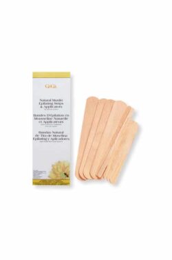 GiGi Natural Muslin Epilating Strips & Applicators (Large) - GG0610