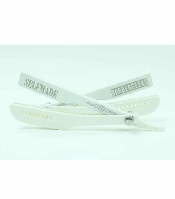 BarberGeeks Selfmade Razor - White