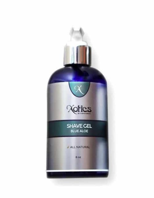 Xotics Blue Aloe Shaving Gel 8oz