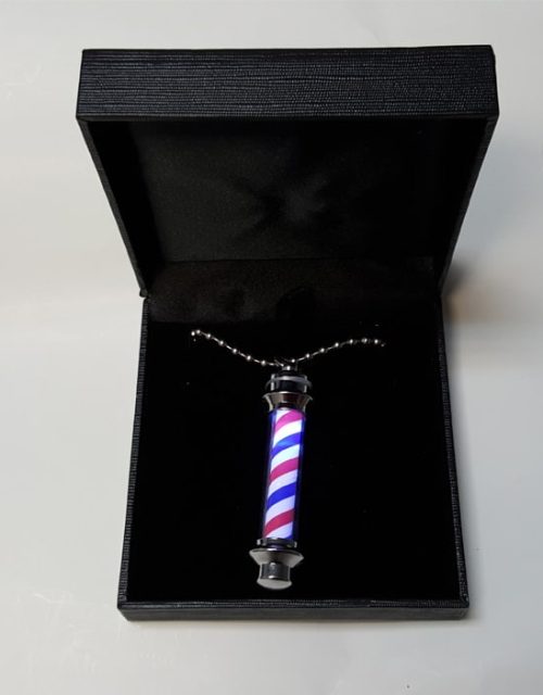 Barber Pole Light Up Necklace