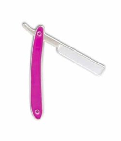 MD Razor Lapel Pin - Pink